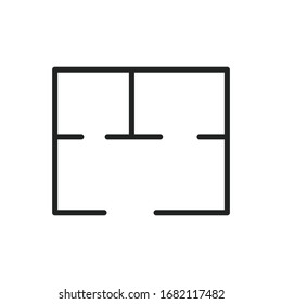 Gran conjunto de iconos de línea de plano. Ilustración vectorial aislada en un fondo blanco. Símbolos de calidad superior. Iconos vectoriales de trazo para conceptos o gráficos web. Sencillas señales de línea delgada. 