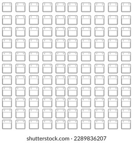 BIG SET calendar office work vector sign symbol 