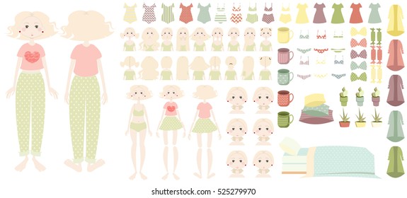 a big set for character animation