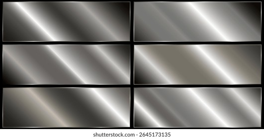 Big set of dark or black gradients.