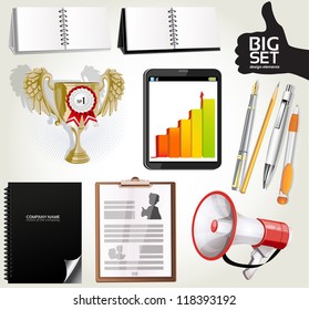 Big set design elements for your advertising 2
