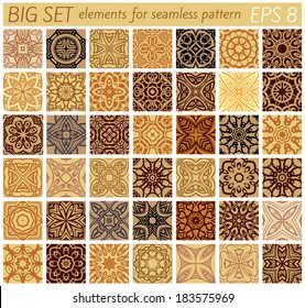 Big set elements for samples vector patterns