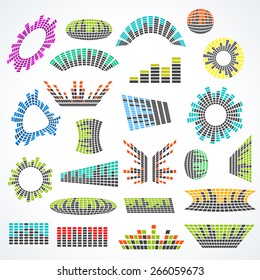 Big set equalizer elements set separated vector