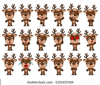 Reindeer funny Images, Stock Photos & Vectors | Shutterstock