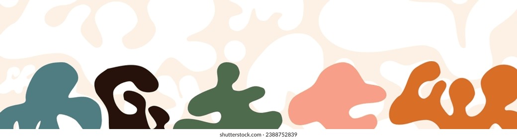 Gran conjunto de manos dibujó varias formas coloridas y objetos de doodle. Resumen de la moderna y moderna ilustración vectorial. Todos los elementos están aislados