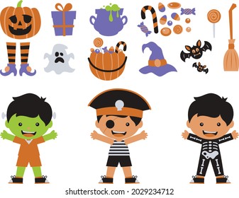 Big set of high quality Halloween illustrations which will be specially appreciated by Halloween Celebrator. Each piece is delivered as a separated png file in high resolution. Each image is packed as