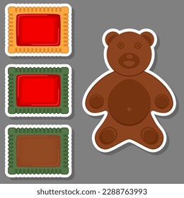 Big set homemade cookie different taste in pastry biscuit, large kit cookie consist of collectible natural tasty food biscuit it pastry accessory, fresh pastry biscuit from sweet cookie to breakfast