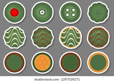 Big set homemade cookie different taste in pastry biscuit, large kit cookie consist of collectible natural tasty food biscuit it pastry accessory, fresh pastry biscuit from sweet cookie to breakfast
