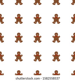 Big set identical gingerbread man, kit colorful pastry cookie. Cookie consisting of collectible natural tasty food gingerbread man, pastry accessory. Eat fresh pastry gingerbread man from same cookie.