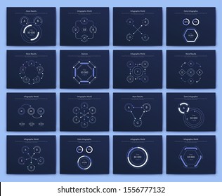 Big set of infographics elements. EPS10. Infographic for brochure, web banner