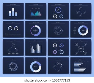 Big set of infographics elements. EPS10. Infographic for brochure, web banner