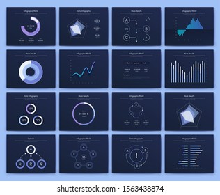 Big set of infographics elements. EPS10. Infographic for brochure, web banner