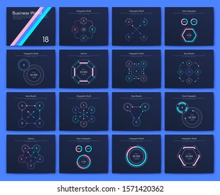 Big set of infographics elements. EPS10. Infographic for brochure, web banner