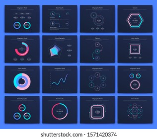 Big set of infographics elements. EPS10. Infographic for brochure, web banner