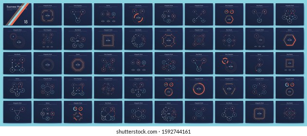 Big set of infographics elements. EPS10. Infographic for brochure, web banner