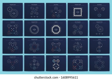 Big set of infographics elements. EPS10. Infographic for brochure, web banner