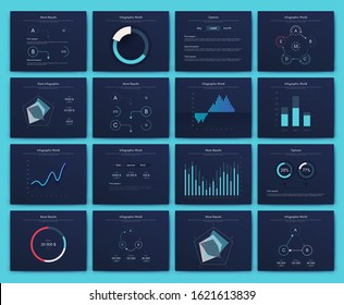 Big set of infographics elements. EPS10. Infographic for brochure, web banner