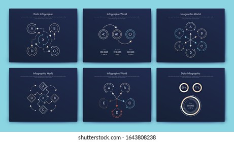 Big set of infographics elements. EPS10. Infographic for brochure, web banner