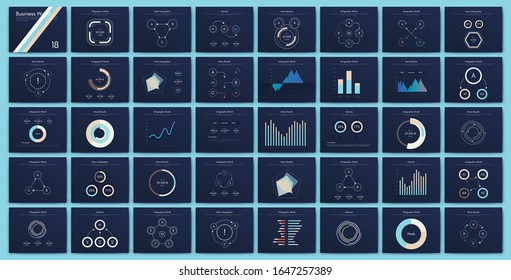 Big set of infographics elements. EPS10. Infographic for brochure, web banner