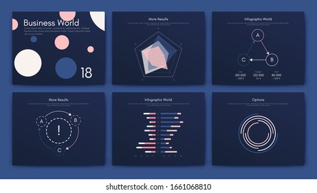 Big set of infographics elements. EPS10. Infographic for brochure, web banner