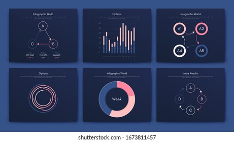Big set of infographics elements. EPS10. Infographic for brochure, web banner