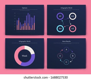 Big set of infographics elements. EPS10. Infographic for brochure, web banner