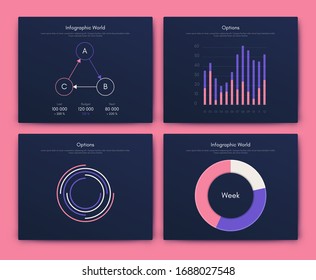 Big set of infographics elements. EPS10. Infographic for brochure, web banner
