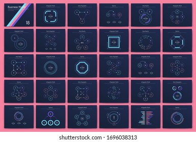 Big set of infographics elements. EPS10. Infographic for brochure, web banner