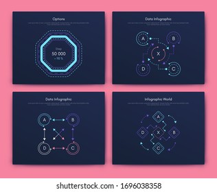 Big set of infographics elements. EPS10. Infographic for brochure, web banner