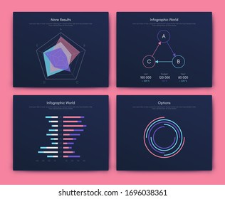 Big set of infographics elements. EPS10. Infographic for brochure, web banner