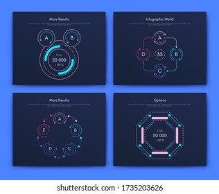 Big set of infographics elements. EPS10. Infographic for brochure, web banner