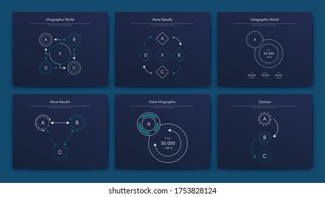 Big set of infographics elements. EPS10. Infographic for brochure, web banner