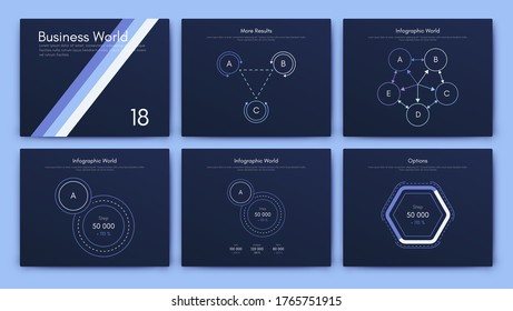 Big set of infographics elements. EPS10. Infographic for brochure, web banner
