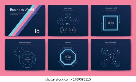Big set of infographics elements. EPS10. Stock vector. Vector illustration