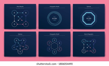 Big set of infographics elements. EPS10. Stock vector. Vector illustration