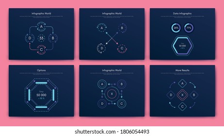 Big set of infographics elements. EPS10. Stock vector. Vector illustration