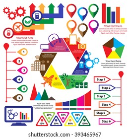 Big set of infographics elements. EPS10.