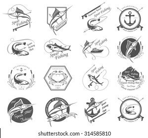 Fishing spear image.ai Royalty Free Stock SVG Vector