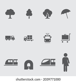 Big Set of Miscellaneous Lifestyle Line Icons. Editable Stroke. Finger Touch, Smartphone, Trade, Courier, Bicycle, Seagull, Happy Face, Cash Machine, Chain Stores, Clothing, Tiger. icon design