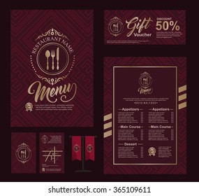 Big set of restaurant and cafe menu design,voucher,business card,flag table,Restaurant cafe menu, template design, Food flyer