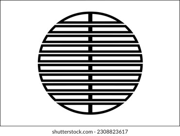 Big Set of round Abstract black Backgrounds or Patterns. Hand drawn doodle shapes. Spots, drops, curves, Lines. Contemporary modern trendy Vector illustration. Posters, Social media Icons templates