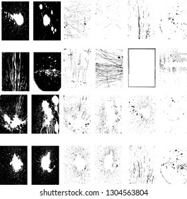big set of Scratch Grunge Urban Backgrounds.Texture Vector.Dust Overlay Distress Grain ,Simply Place illustration over any Object to Create grungy Effect .abstract,splattered , poster for your design.