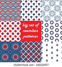 Big set of seamless patterns
