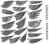 Big Set sketches of wings