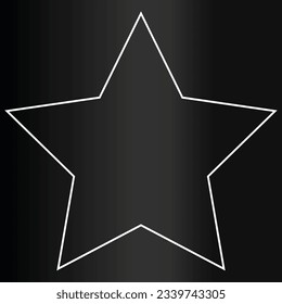 Big set of stars - vector. Vector star icons isolated. Black star icon.