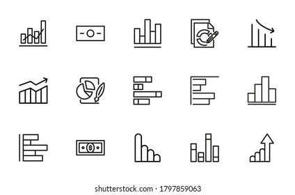 Big Set Stock Line Icons Vector Stock Vector (Royalty Free) 1797859063 ...