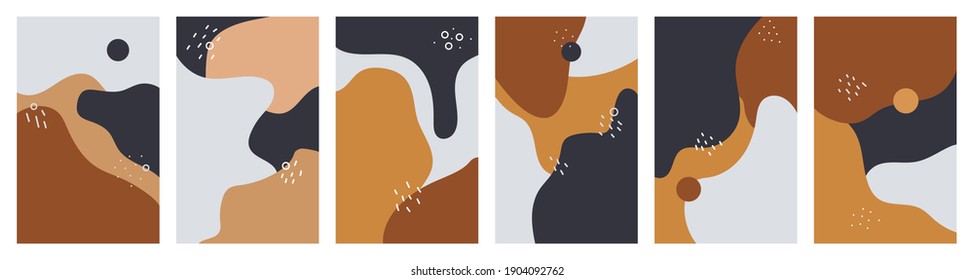 Big set of various vector highlight covers. Abstract backgrounds. Various shapes, lines, spots, dots, doodle objects. Round icons for social media stories. Perfect for bloggers. Hand drawn templates. 