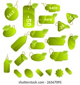 big set of vector price tags - you can use it for any sale time or seasons