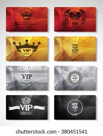 Big set of VIP cards