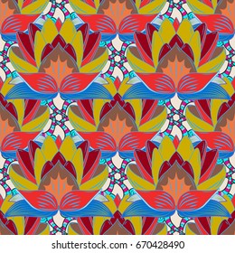 Big set of watercolor floral elements. Can be used for cards, invitations, save the date cards and many more. Vector cute watercolor seamless flower pattern.
